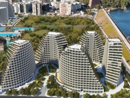 SHITET APARTAMENT 2+1+2 LAKE VIEW 600.000 EURO FH-64480