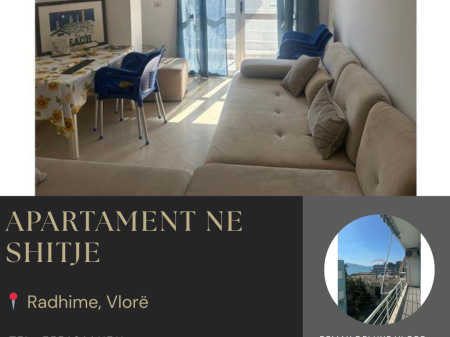 Apartament me Pamje Magjike nga Deti në Radhimë – Një Mundësi që Nuk Duhet Humbur!