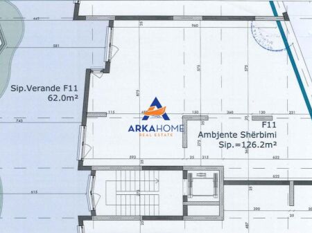 LOCALE COMMERCIALE IN AFFITTO 127M2 "RIVER RESIDENCE, UNAZA E RE" 1300 EURO