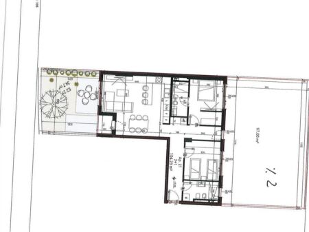 Apartament ne shitje 2+1+2