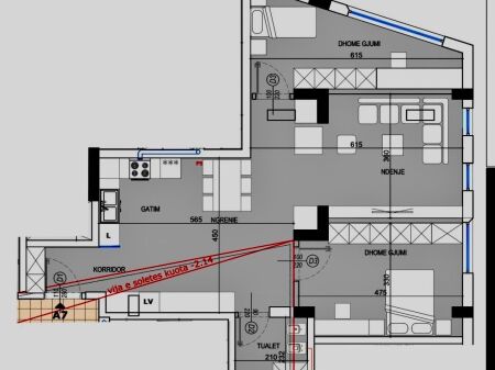 Apartament 2+1 për Shitje