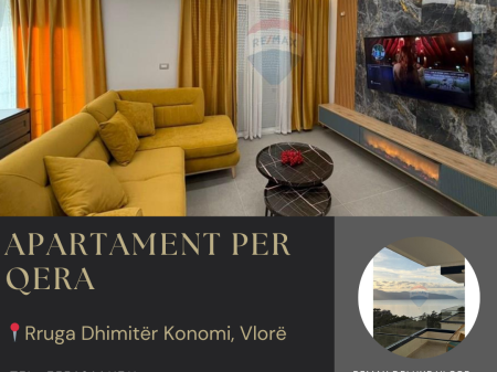 Apartament 1+1 për Qira Afatgjatë – Ujë i Ftohtë, Vlorë