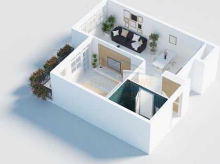 Shitet, Apartament 1+1, Komuna e Parisit, Tirane