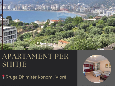  Apartament 1+1 me Pamje nga Deti – Uji i Ftohtë, Vlorë