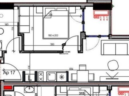 SHITET APARTAMENT 1+1 RRUGA KAVAJES 105.000EURO FH-65099