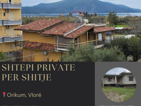  Shtëpi Private për Shitje në Orikum, Vlorë 