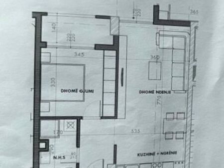 Shitet apartament 1+1 Fusha e Aviacionit