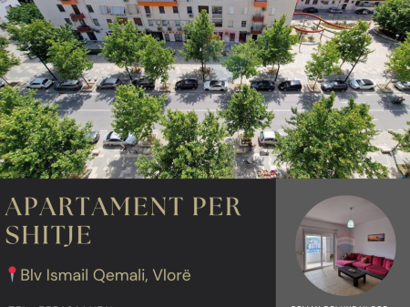  Apartment 2+1+2 for Sale – Ismail Qemali Boulevard, Vlora 