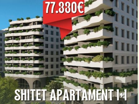 1100€/m2 Kompleksi Aluna, Paskuqan, Shesim Apartament 1+1