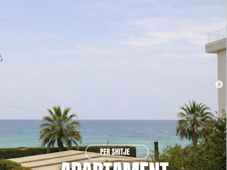 Price Reduced - Apartment 1+1 with sea view for sale — 50m from the sea, Golem