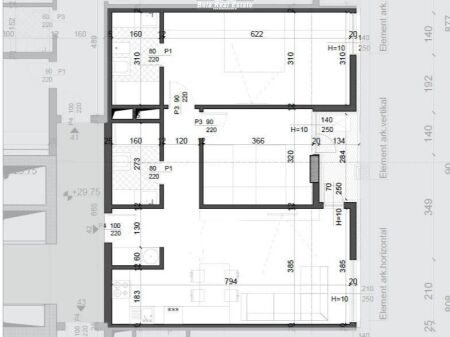 Apartment for Sale 2+1+2 at Aviation Field (ID B120608 ) Tirana
