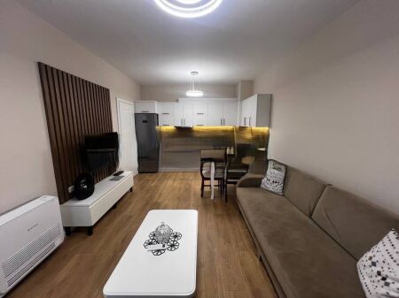APARTAMENT 1+1 ME KUZHINE ME VETE ME QERA NE MYSLYM SHYR 650 € /Muaj