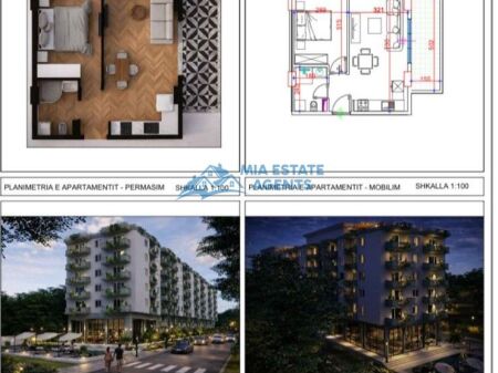 Apartment 1+1 for sale at ERDIAR Residence!!