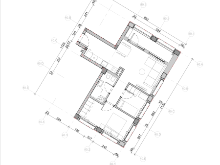 Apartment 2+1 for sale at Mangalem21 Complex, Ali Demi! WITH MORTGAGE