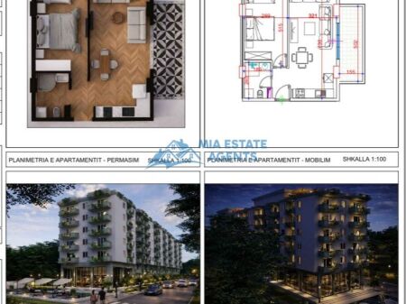 Apartment 1+1 for sale at ERDIAR Residence!!