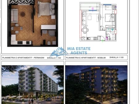 Apartment 1+1 for sale at ERDIAR Residence!!