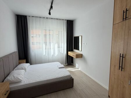  Jepet me qira apartament 1+1 – River Residence, pranë Fushës së Aviacionit