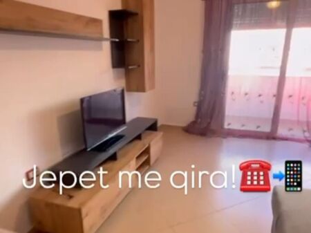 Jepet me qira apartament 1+1 ,Kati 2, 450 € ne Yzberisht
