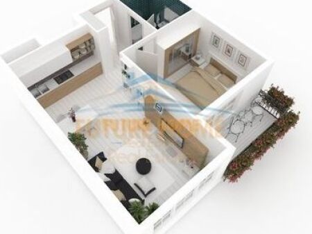 For sale, Apartment 1+1, Pazari i Ri, Tirana.