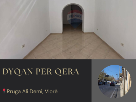  SHOP FOR RENT – ALI DEMI STREET, VLORA