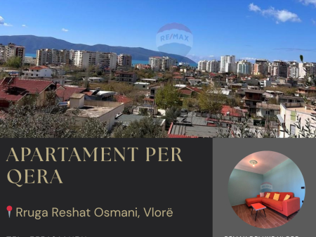  APPARTAMENTO 1+1 IN AFFITTO – ZONA CENTRALE, VLORA