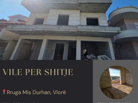  VILLA SU TRE PIANI IN VENDITA – QUARTIERE 24 MAGGIO, VLORË