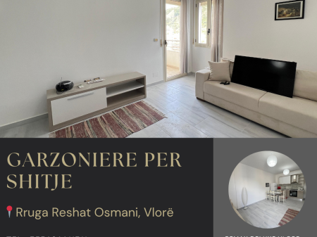  GARSONIERE MODERNE PËR SHITJE – LUNGOMARE, VLORË