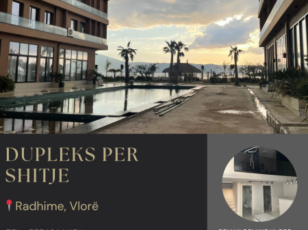  DUPLEX DI LUSSO IN VENDITA – RADHIMË, JONUFER (VLORË)