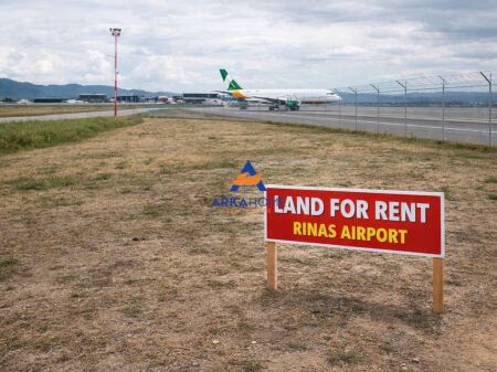 FOR RENT 5000M2 LAND "NEAR RINAS AIRPORT" 4000 EURO