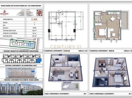 Apartament 1+1 për shitje në katin e 4-të të një ndërtese 6-katëshe, ndodhet në zonën e Golemit, Durrës dhe ofron një mundësi të mirë investimi ose banimi personal. • Sipërfaqe neto: 58.6m2 • Sipërfaqe bruto: 68.7 m² Organizohet ne nje dhome ndenje , nje dhomë gjumi, tualet dhe ballkon .  • Ndërtim i ri.  Ofrohet mundesia e pageses me keste si me poshte : -1300 euro/m2 me keste 30%,30%,30% ,10% -1250euro/m2 me keste 50%,20%,20%,10% -1200 euro/m2 me keste 70%,20%,10% . • Për më shumë informacion, ju lutemi na kontaktoni!