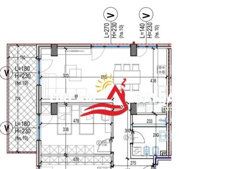 Apartament 2+1+2 tek Residenca Kodra e Diellit 2 (ID 41212205)