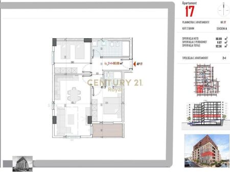 OCCASIONE! 1050 EURO/M2-APPARTAMENTO 2+1+2 IN VENDITA A PASKUQAN