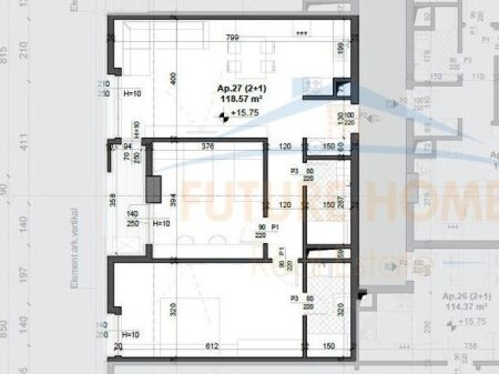 In vendita, Appartamento 2+1, Mei’s Garden Residence, Ex Campo di Aviazione