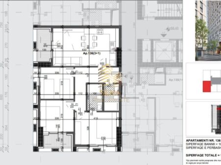 Appartamento 3+1+2Wc+2Blk in vendita, Filigree Tower – Xhamllik, 288.000 Euro