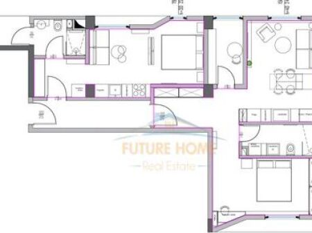 For sale, 2 Apartments 1+1, Dry Lake, Tirana !