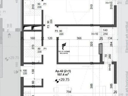 IN VENDITA APPARTAMENTO 2+1 CAMPO DI AVIAZIONE 160.000 EURO FH-67844
