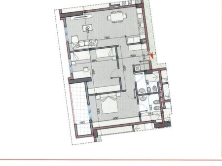 Appartamento 2+1 in vendita – Urban Gate di fronte Villa L2 Astir