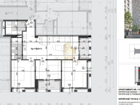 Appartamento 3+1+2Wc+2Blk in vendita, Filigree Tower – Xhamllik, 323,300 Euro