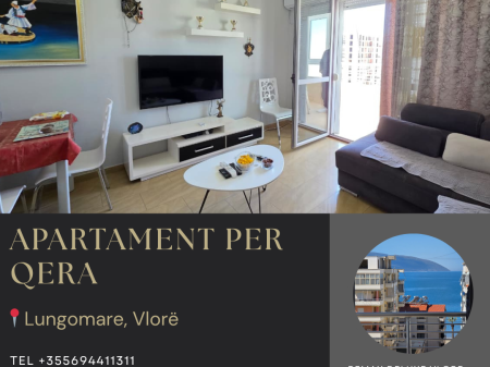  APPARTAMENTO 2+1 IN AFFITTO – LUNGOMARE, VLORA! 