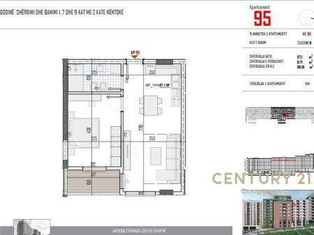 EXCLUSIVE! WE SELL 1+1 APARTMENT OPPOSITE 5 - MAJI STREET & NEAR THE NEW BOULEVARD IN PASKUQAN.