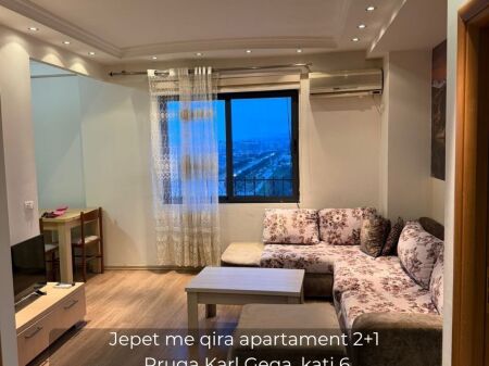 Apartament 2+1 me qira – Rruga Karl Gega