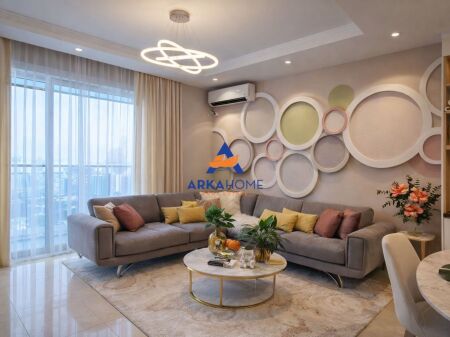 SHITET APARTAMENT 2+1+BALLKON+POST PARKIMI "TE AMBASADOR 3,STADIUMI AIR ALBANIA" 609.600 EURO