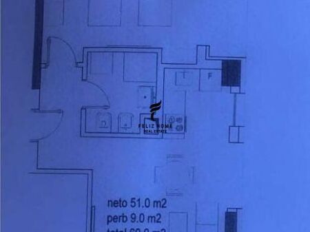 UFFICIO IN AFFITTO 60 M2 STAZIONE DEI TRENI 60.000 LEKE FH-68479