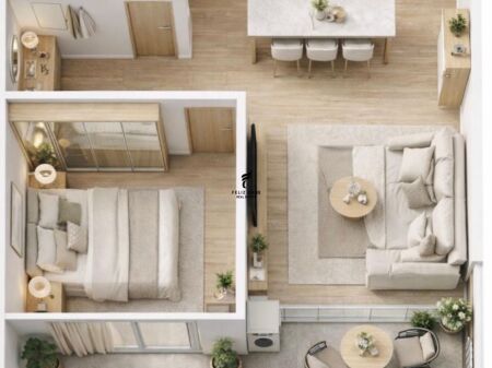 SHITET APARTAMENT 1+1 PASKUQAN 62.000 EURO FH-68627