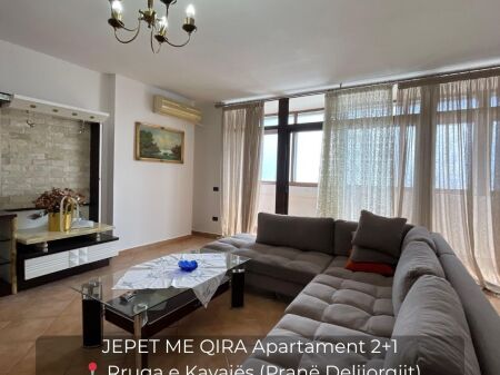Appartamento 2+1 in affitto  Via Kavaja (vicino a Delijorgji)