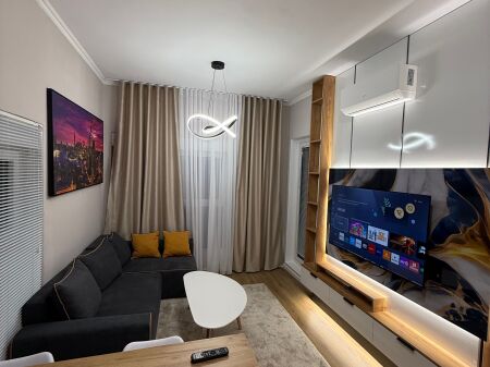 Modern Apartment 1+1 for Rent – Kadiu Residence, Ali Demi 