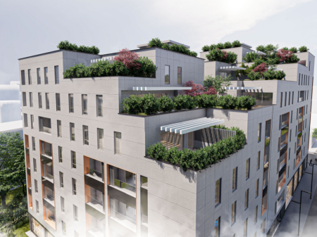 Appartamento 2+1 in vendita in una nuova residenza ad Ali Demi