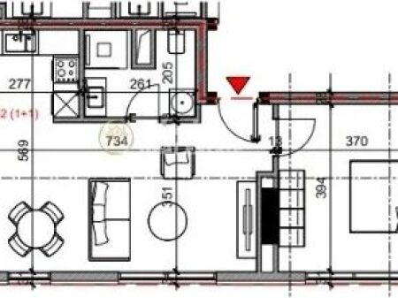 Sale | Apartment 1 + 1 | Bardhyl Street | 180480 €