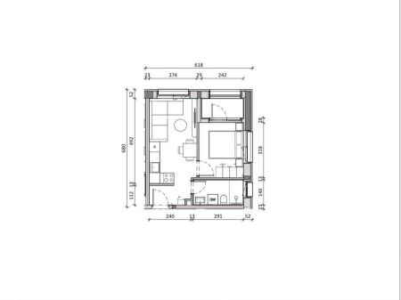 Apartment 1+1 for sale