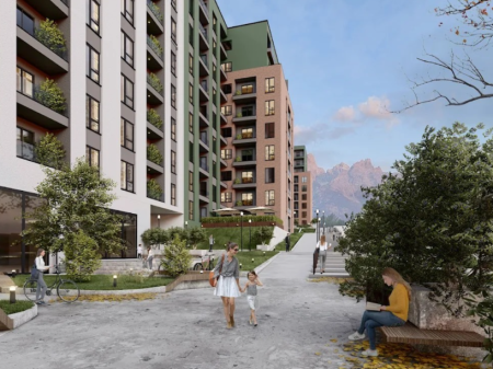 Apartment 1+1 for Sale – Tirana View Residence, Paskuqan